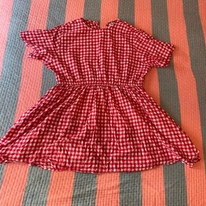 Shiny By Nature gingham dress